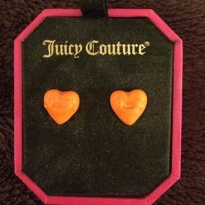 Juicy couture heart studs