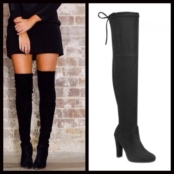 1 LEFT💕 FIRM💕SALE💕Over the Knee Boots - Picture 2 of 4