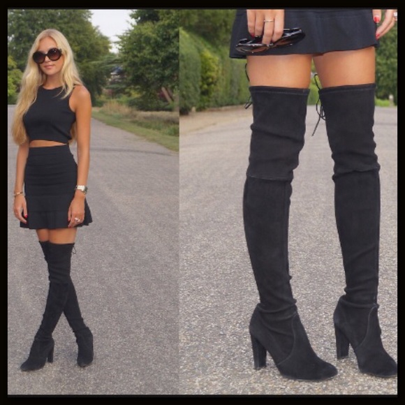 1 LEFT💕 FIRM💕SALE💕Over the Knee Boots - Picture 4 of 4