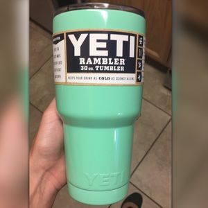 30 oz mint yeti rambler