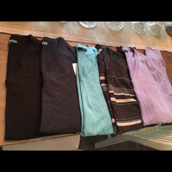 Men's express and banana republic sweaters