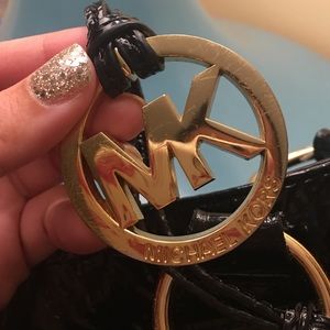 Michael Kors Matte Black Purse
