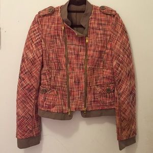 BCBG tweed jacket