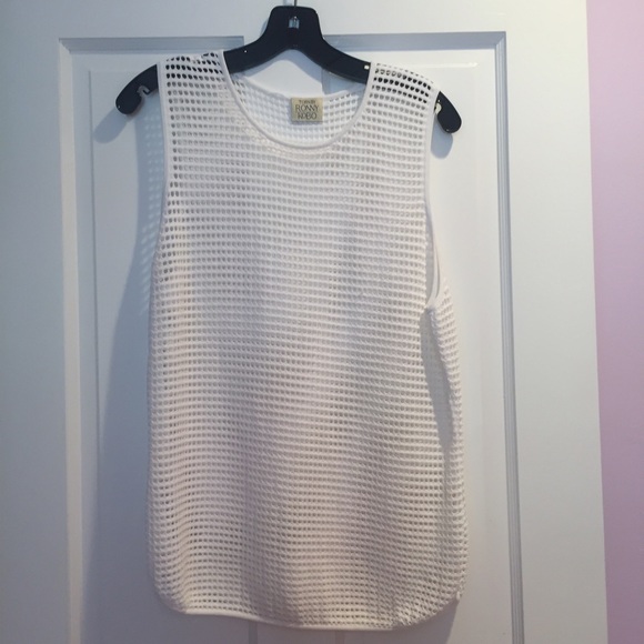 White Net Top - image 1