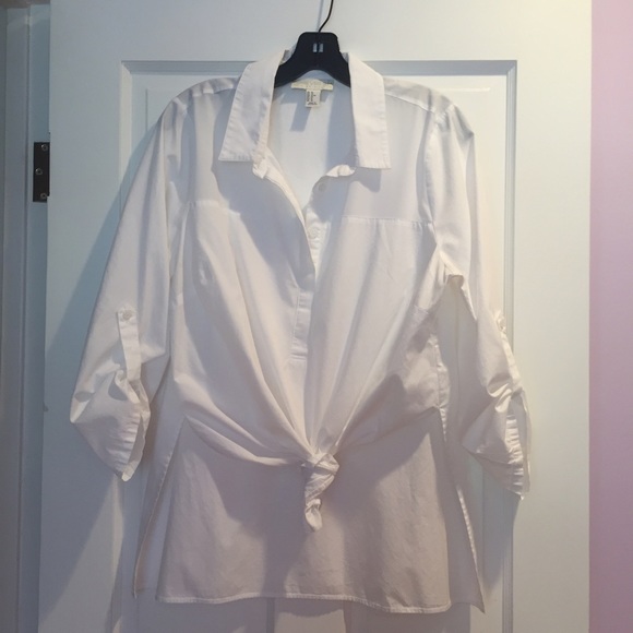 White dressy top