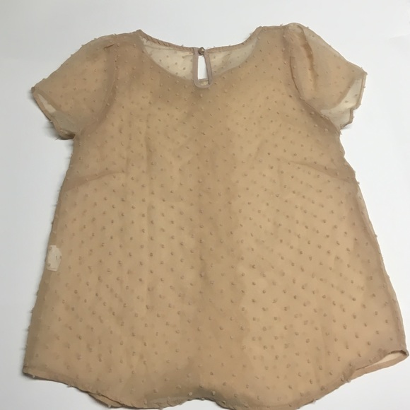 Lush beige top - Picture 4 of 4