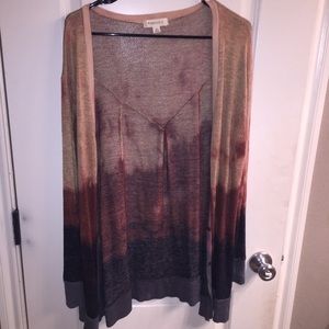Ombré cardigan.