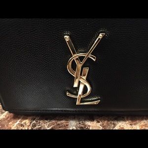 Saint Laurent Classic Small Monogram Black Bag