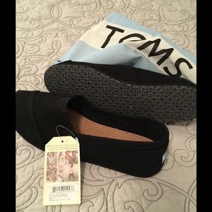 Black twill Toms