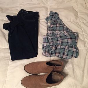 ABERCROMBIE AND FITCH FLANNEL
