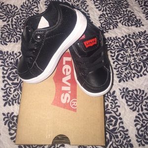 Black Levi's Baby Sneakers