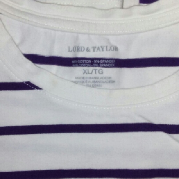 Lord & Taylor Tee - Picture 3 of 4