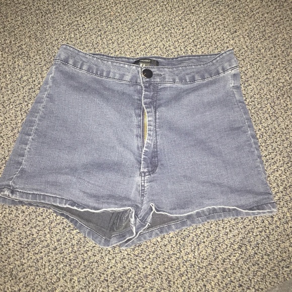High waisted shorts