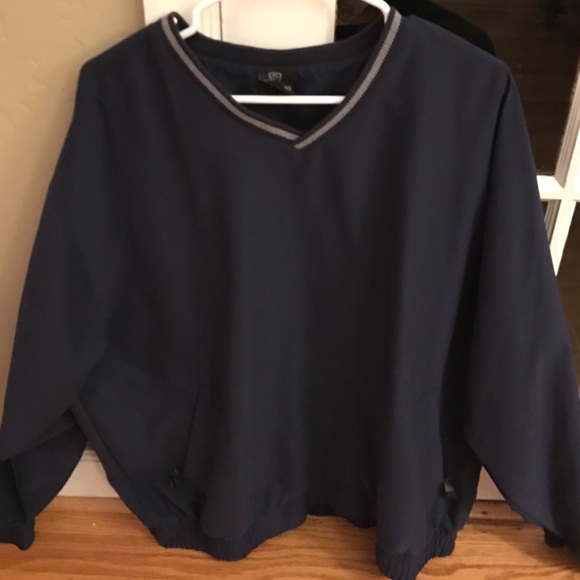 Nike v neck navy golf pullover