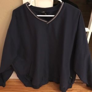 Nike v neck navy golf pullover