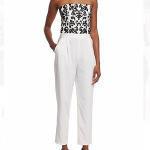 Alice + Olivia Strapless Jumpsuit