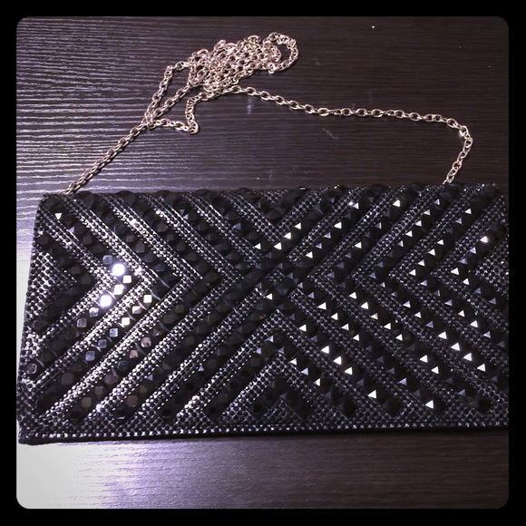 Black Evening Clutch