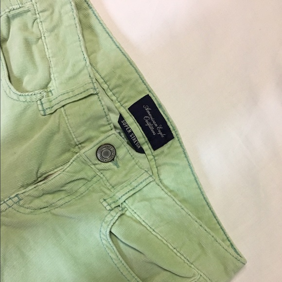 Mint Corduroy Jeans