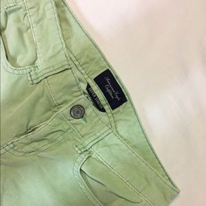 Mint Corduroy Jeans