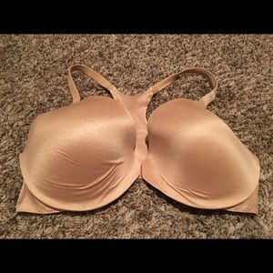 Victoria secret racerback hook in front bra