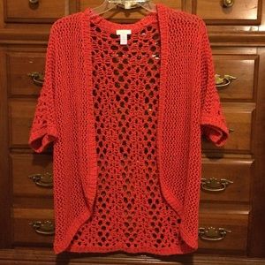 Chico's open sweater size 1 (medium)