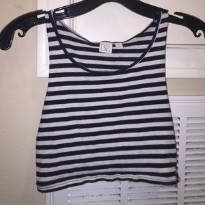 Stripped crop top