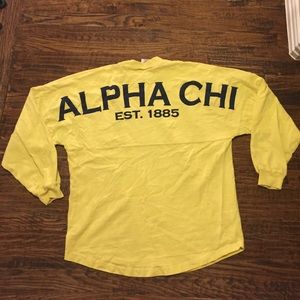 Apha chi omega spirit jersey