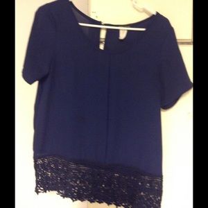 NAVY BLOUSE!!