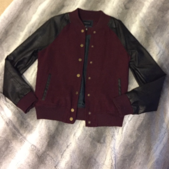 Cute varsity jacket