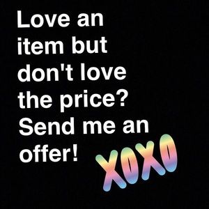 Please feel free to send me an offer.