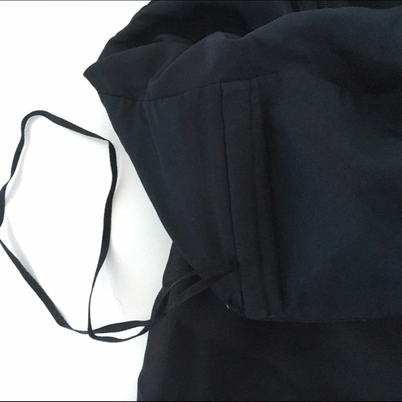 Rebecca Taylor Black Silk Halter Top Blouse - Picture 4 of 4