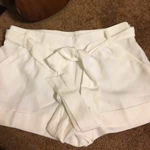 White Express Shorts