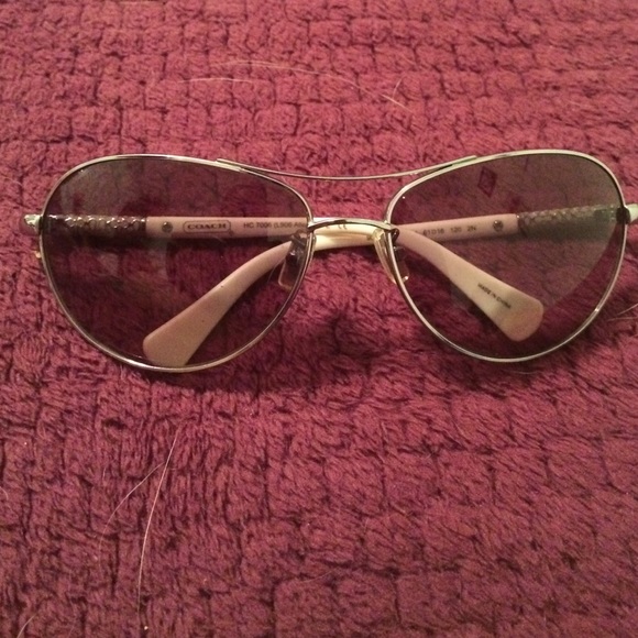 Coach Silver sunglasses