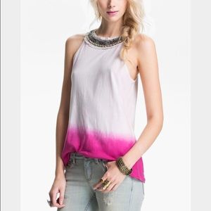 Free people ombré pink tank