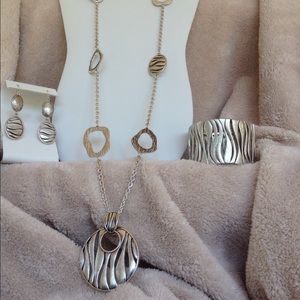 Silver Zebra Set