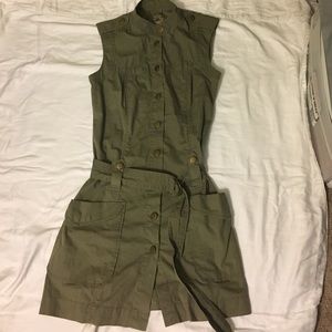 Army green tunic