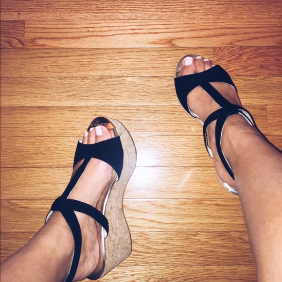 Jimmy Choo Cork Wedges - Picture 3 of 4