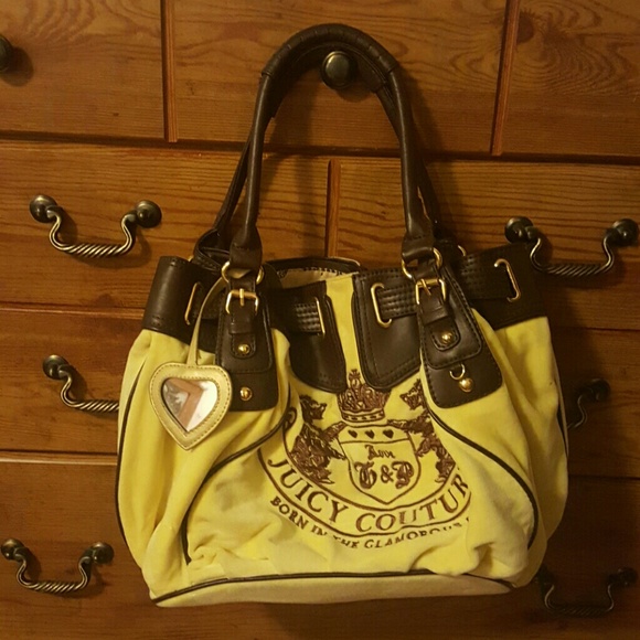 Yellow inspired hand bag