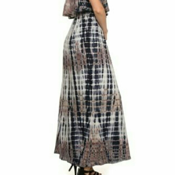 Organic Anti-itch Cotton Tie Dye Maxi Dress - Picture 2 of 4