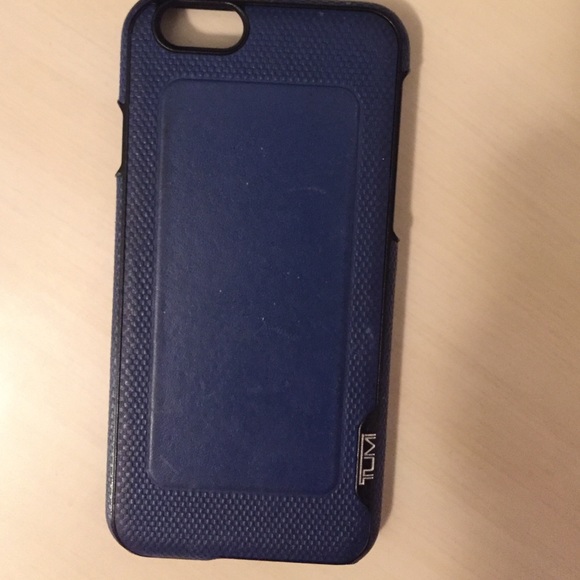 Navy blue Tumi iPhone6 case