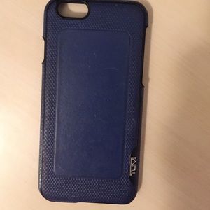 Navy blue Tumi iPhone6 case