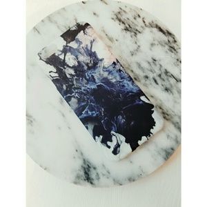 Dark Blue and Pink Splashed Iphone 6 Cade