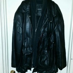 Men's leather jacket