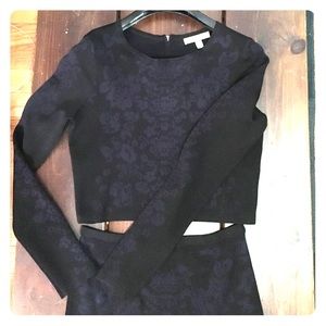 Sexy Two-Piece Sweater Dress: Showstopper!