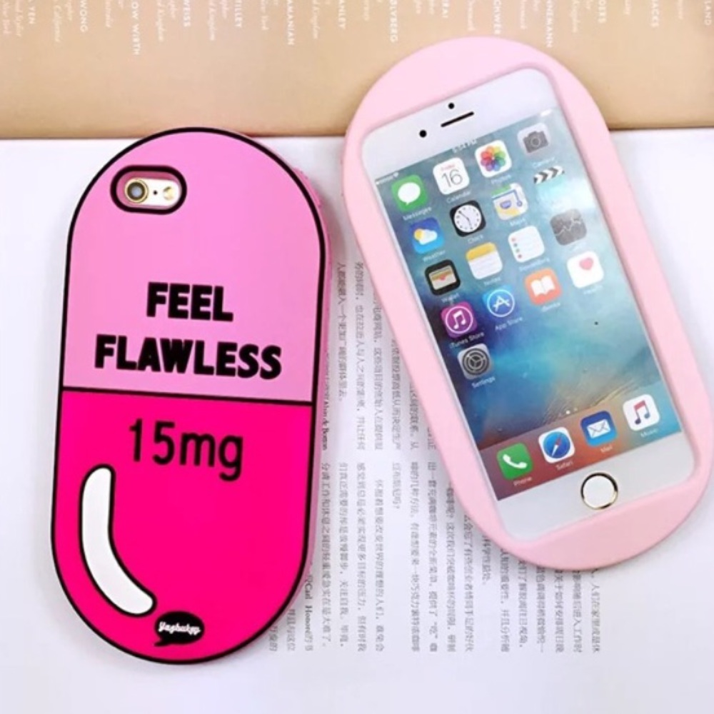 ❣SALE❣Feeflawless iPhone 6/6s silicone phone case - Picture 4 of 4