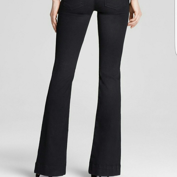 J Brand for Bloomingdale's black Jean flares