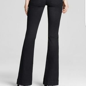 J Brand for Bloomingdale's black Jean flares