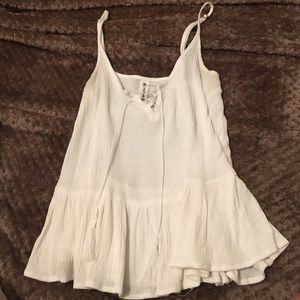 white dressy tank top