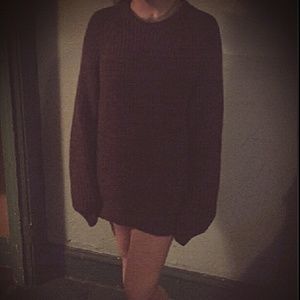 GAP Oversized Boyfriend Cable Knit Sweater