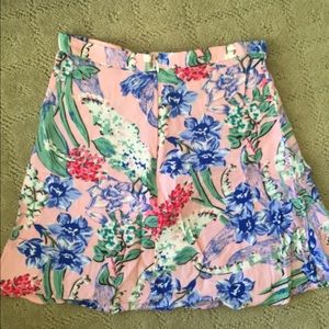 American Apparel floral skirt